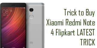 Trick to Buy Xiaomi Redmi Note 4 Flipkart