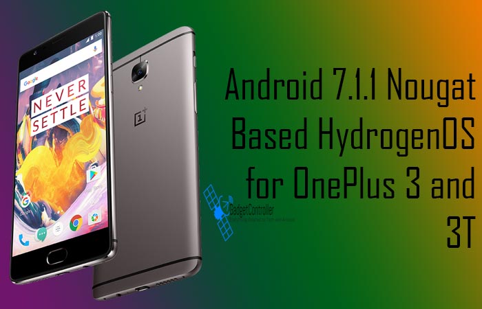 HydrogenOS Android 7.1.1 for OnePlus 3/3T