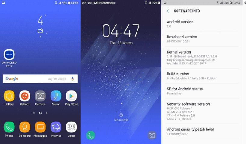 Download and Install Galaxy S8 Plus ROM port on Galaxy S7 and S7 Edge