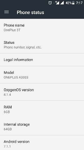 Download Oxygen OS 4.1.4 Update